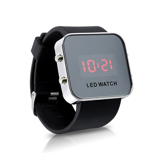 Montre LED miroir