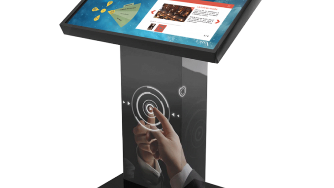 L’expérience client de demain grâce aux bornes tactiles